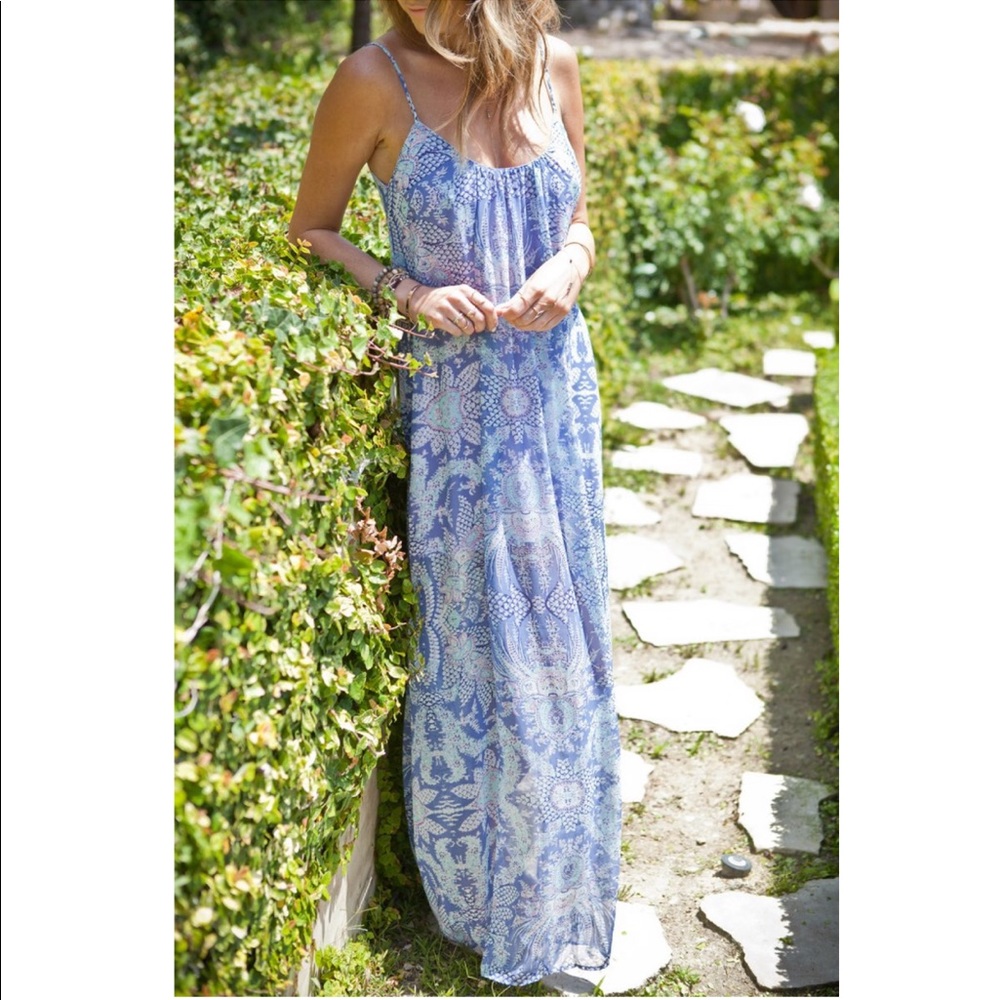 Show Me Your Mumu Trapeze Maxi Dress